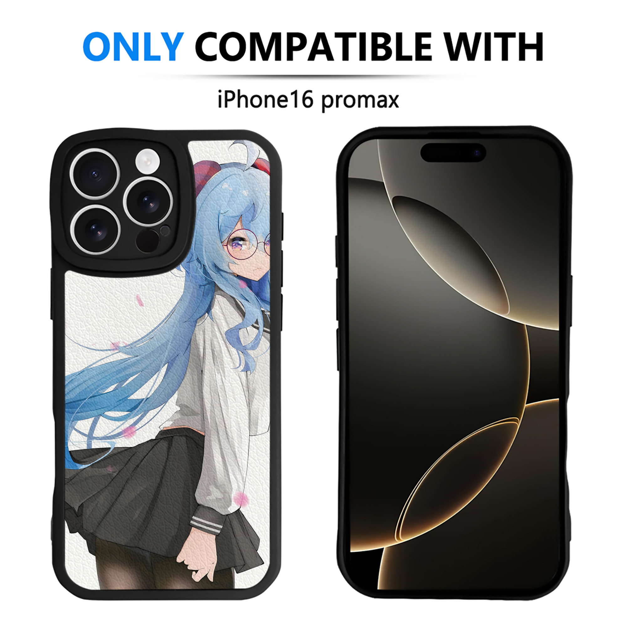 げんし神 genshin 【iPhone 16シリーズ対応】シリコンスマホケース（レザー調） 材質：シリコン